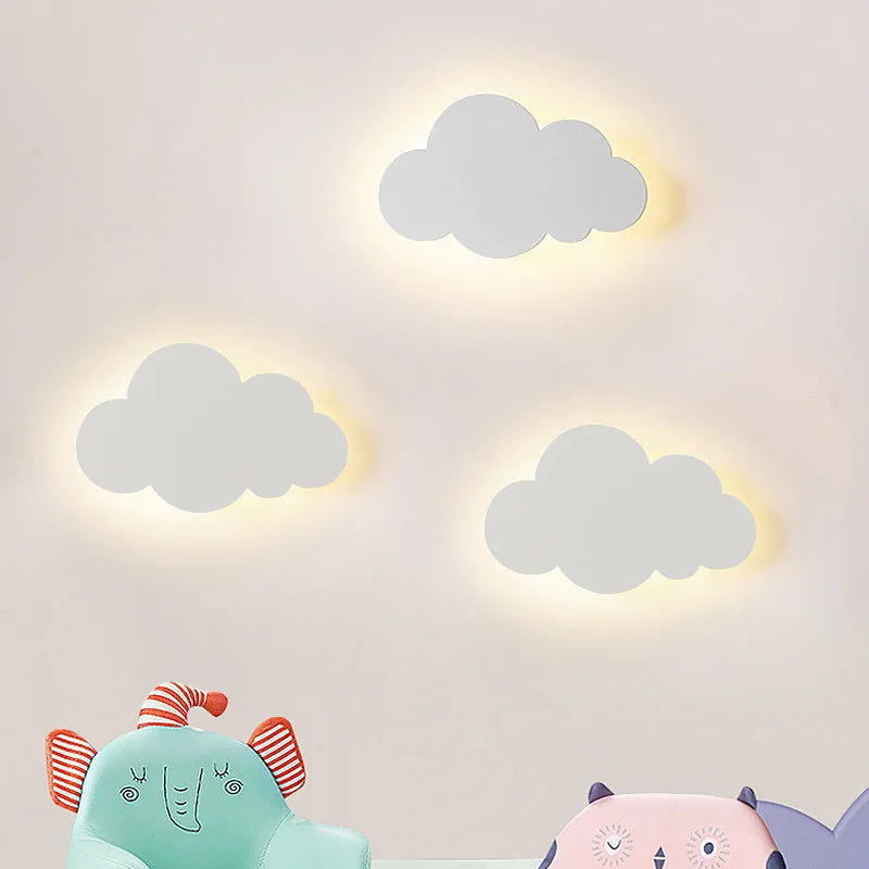 Cumulus Cloud Wandleuchte Dimmbares Licht für Babyzimmer