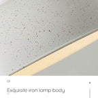 Minimal White Design LED Suspension Light