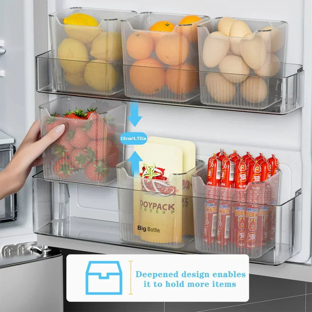 حاويات تخزين شفافة ومتينة للثلاجة من Clearview