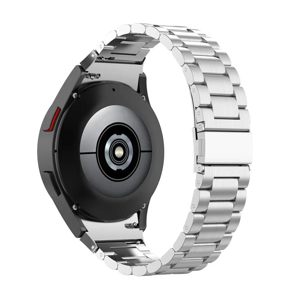 Bracelet en acier inoxydable pour Samsung Galaxy Watch 4 et 5 — Détachement rapide 40/44 mm