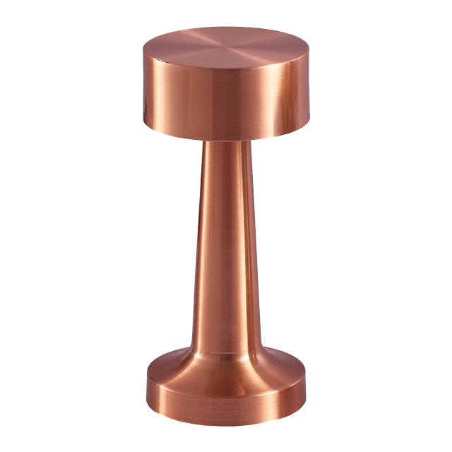 AstraGlow Retro Rechargeable Wireless LED Table Lamp For Restaurants And Bars