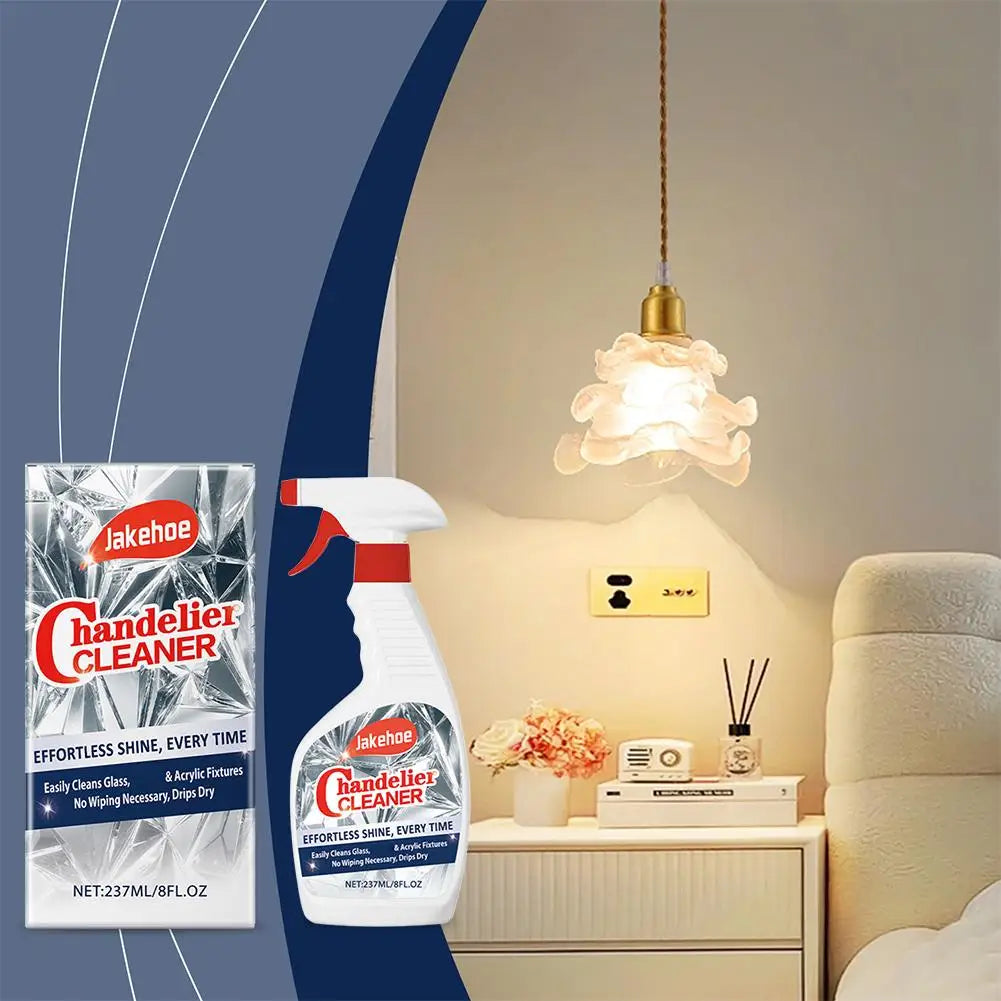 Kristálycsillár-tisztító spray, 8 oz, csíkmentes formula
