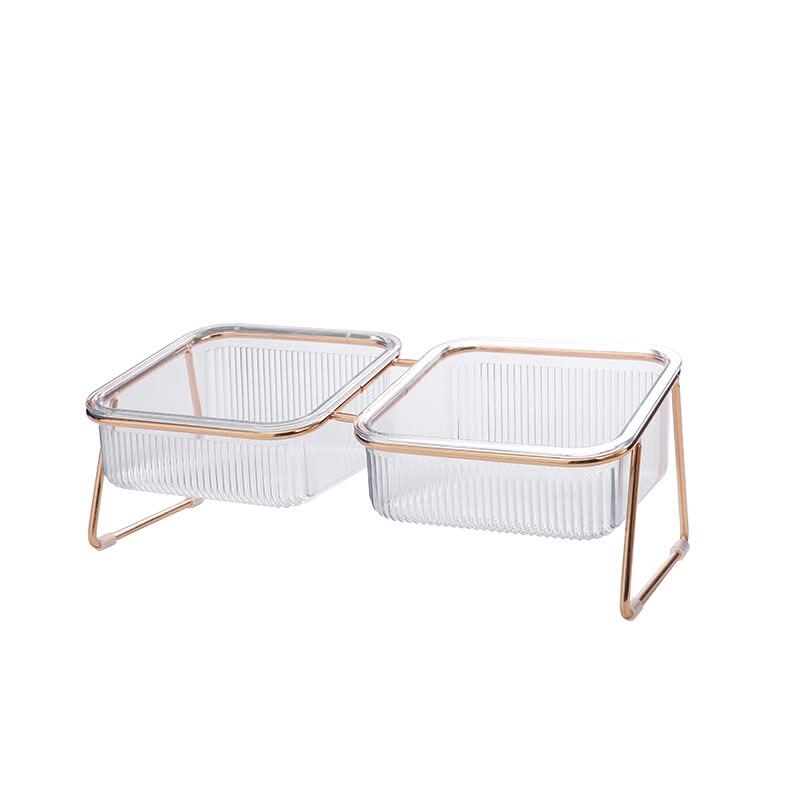 Taça de comida elevada NovaPaw — comedouro elevado para gatos e cães pequenos