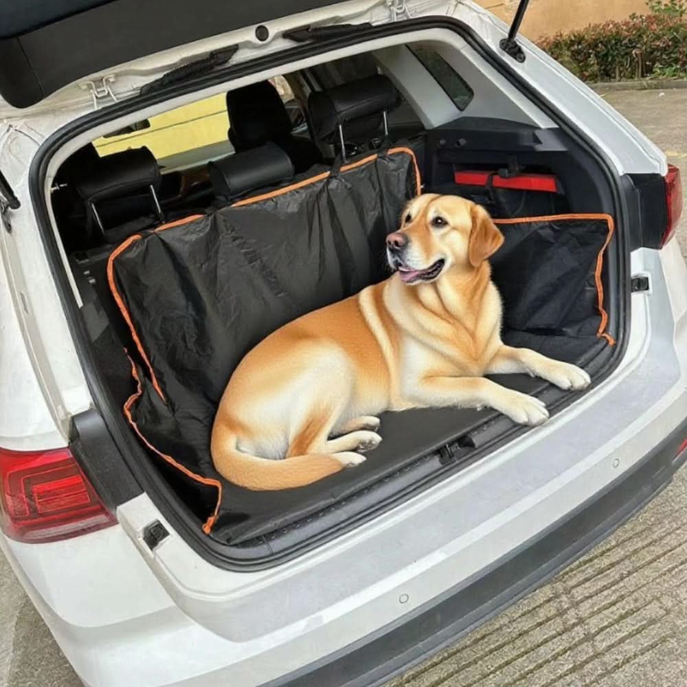 PawGuard Waterproof Dog Car Seat Mat — Non-Slip Backing, Cozy Padding