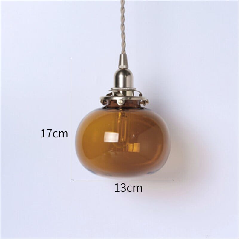 Mira Vintage Glass Pendant Light For Living Room Decor
