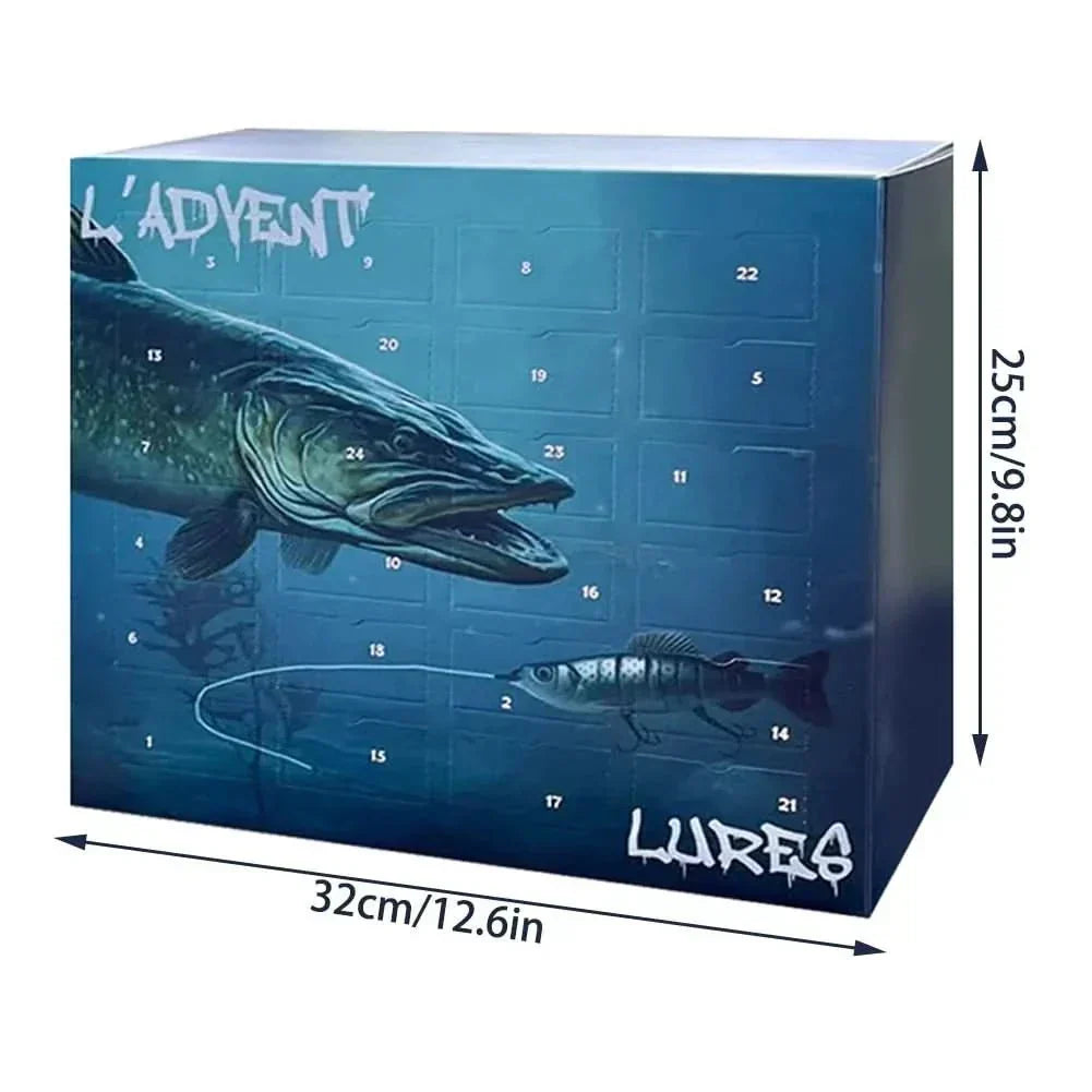 Lyra Angler -joulukalenteri 2025 - 24 ainutlaatuista kalastusviehettä