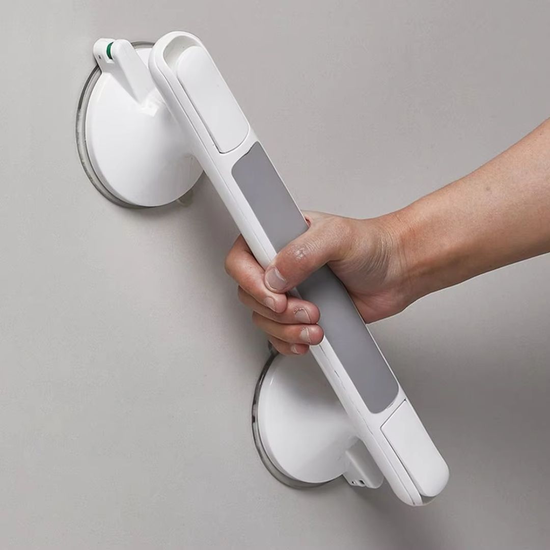 Tool-Free Grab Bar for Shower Safety - Euroselle