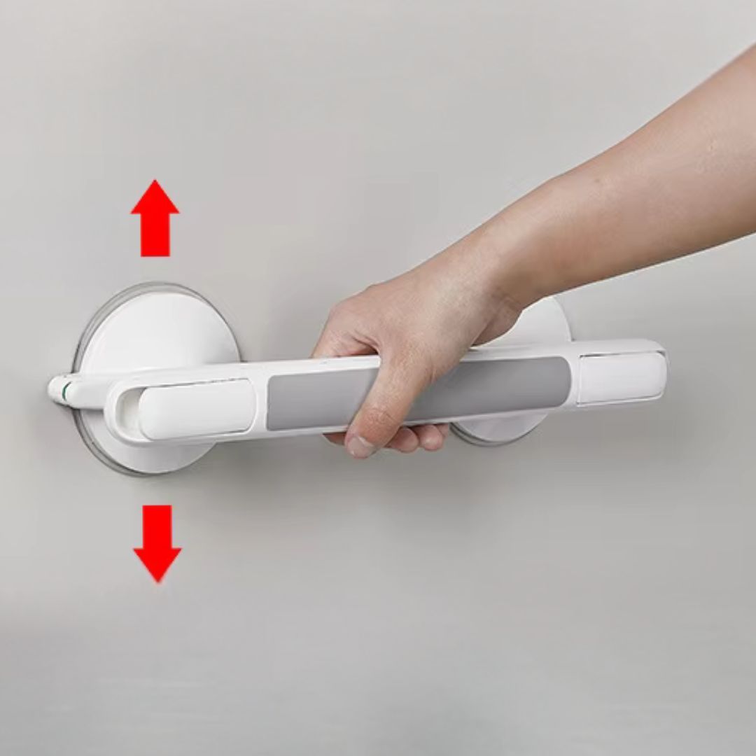 Tool-Free Grab Bar for Shower Safety - Euroselle