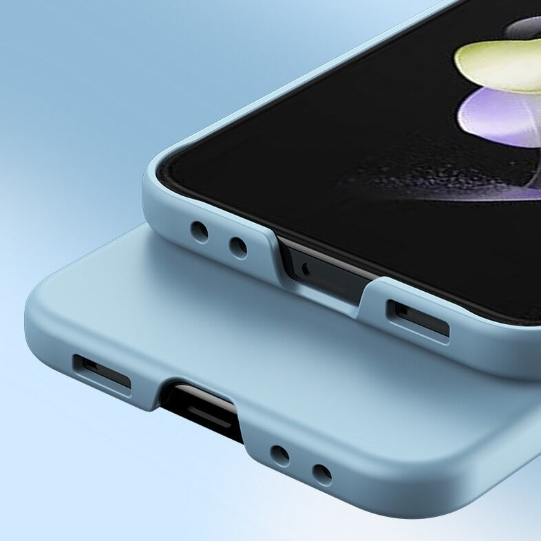 Cover pieghevole a conchiglia per telefono — Guscio rigido, bordi rialzati, ricarica wireless