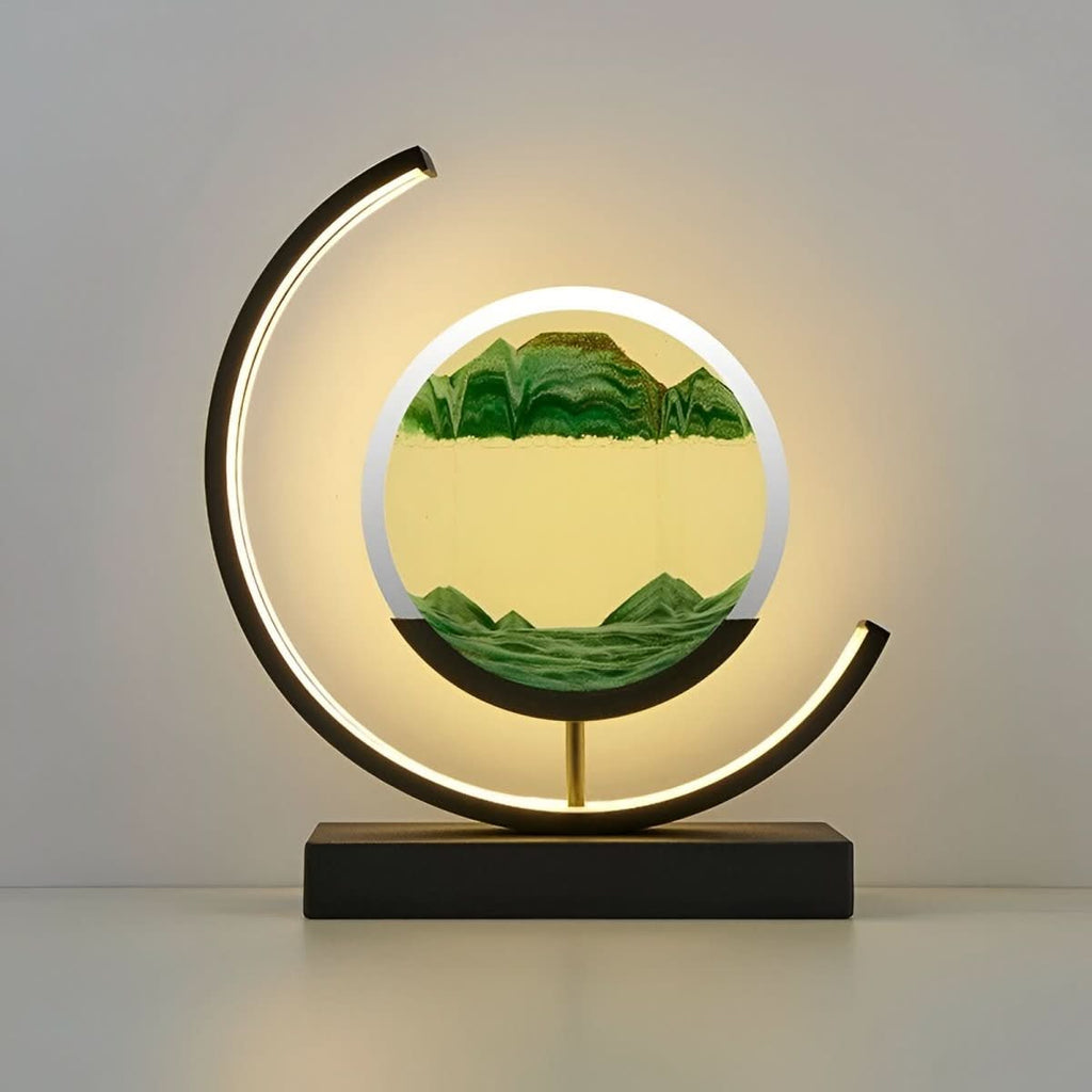 Calming Sand Lamp with Soothing Motion & Mood Lighting - Euroselle