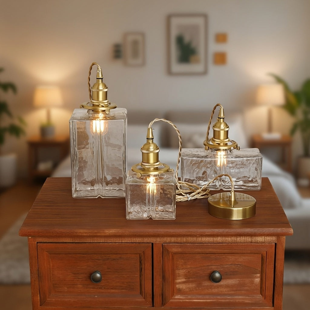 Lyra Ceiling Light With Sculptural Glass Pendant Fixture