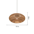 Sakura Rattan Pendants