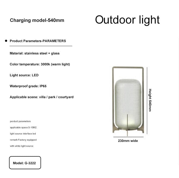 Modern Outdoor Lighting Fixtures For Terrace Garden Exteriors