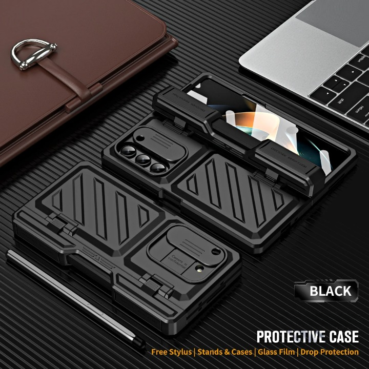 Capa blindada para Samsung Galaxy Z Fold 4/5 — Proteção do ecrã e suporte