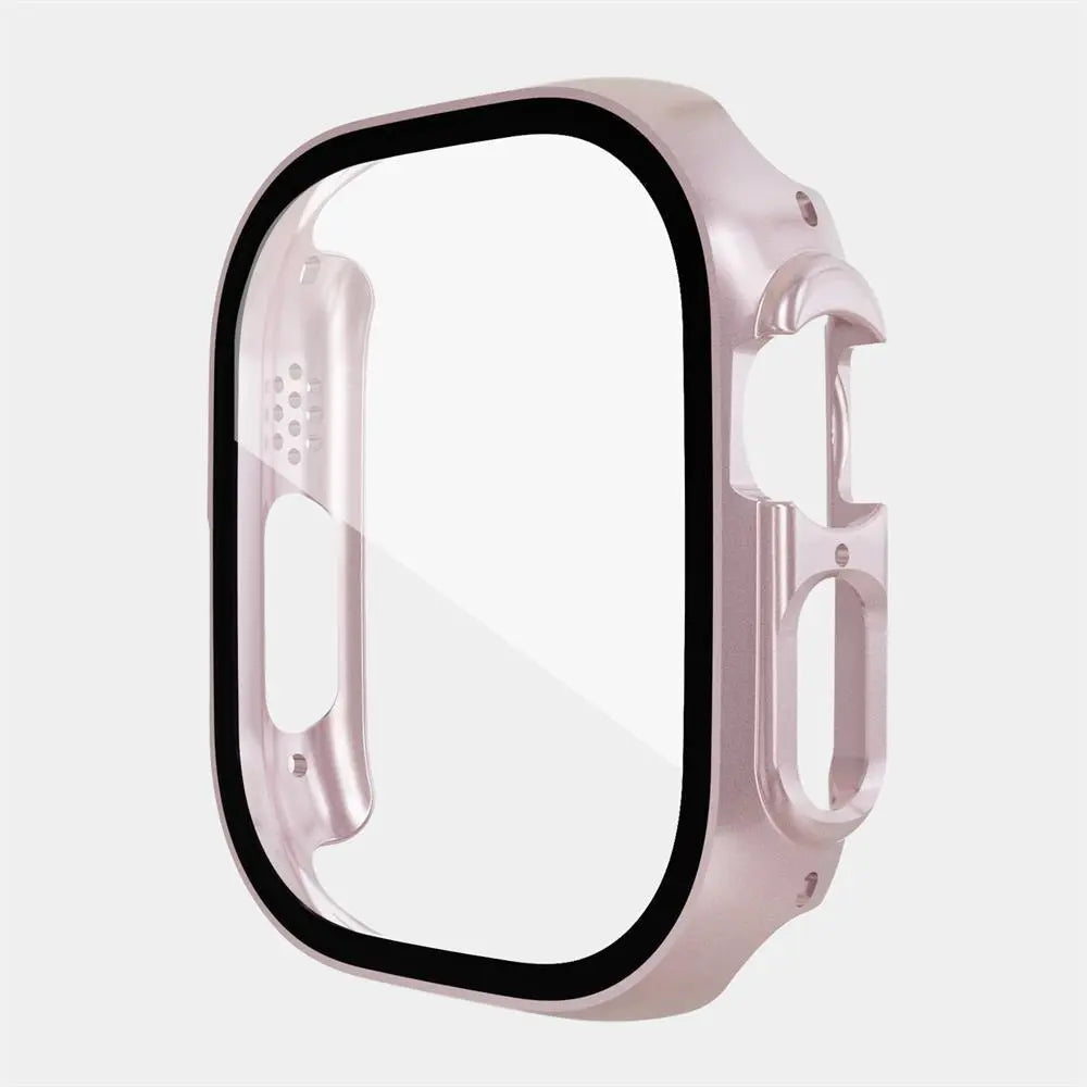 Scocca da 49mm per Apple Watch Ultra — Protezione dello schermo in vetro temperato