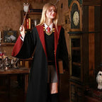 Hogwarts Wizarding Student Costume with Robe, Wand & Accessories for Children & Adults - Euroselle