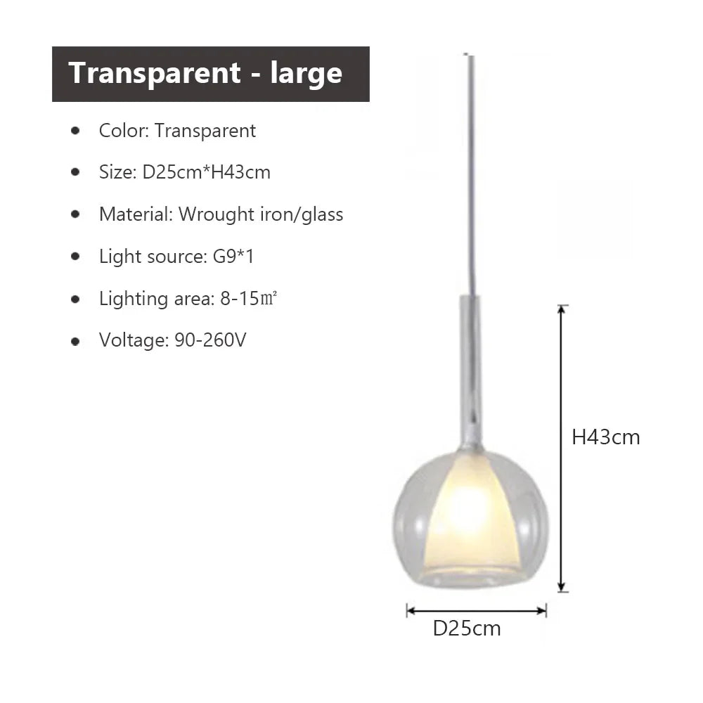 Pedera LED Glass Pendant