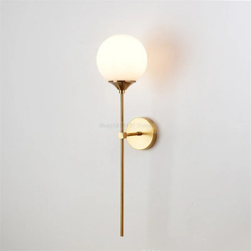 LumaArc LED Wall Lamp Modern Long Arm Bedside Light Fixture