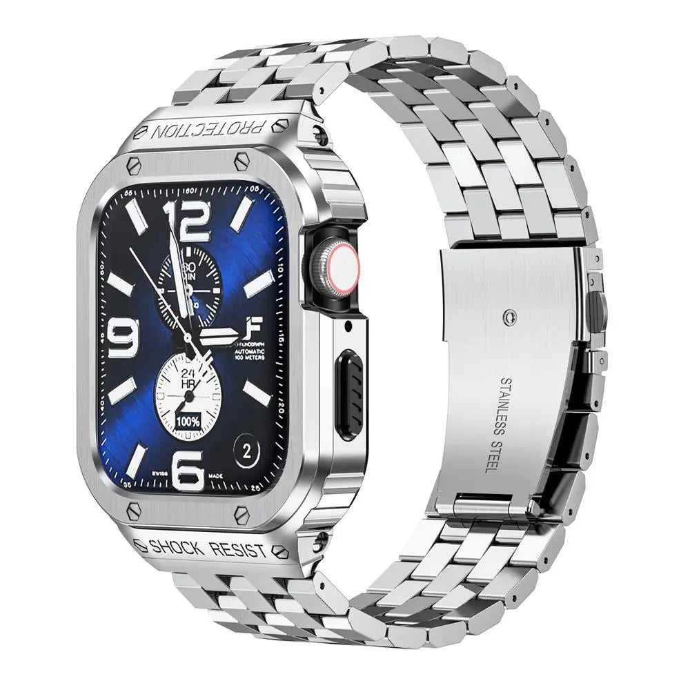 Cinturino in acciaio temprato da 49mm per Apple Watch Ultra 1–4 — Struttura protettiva