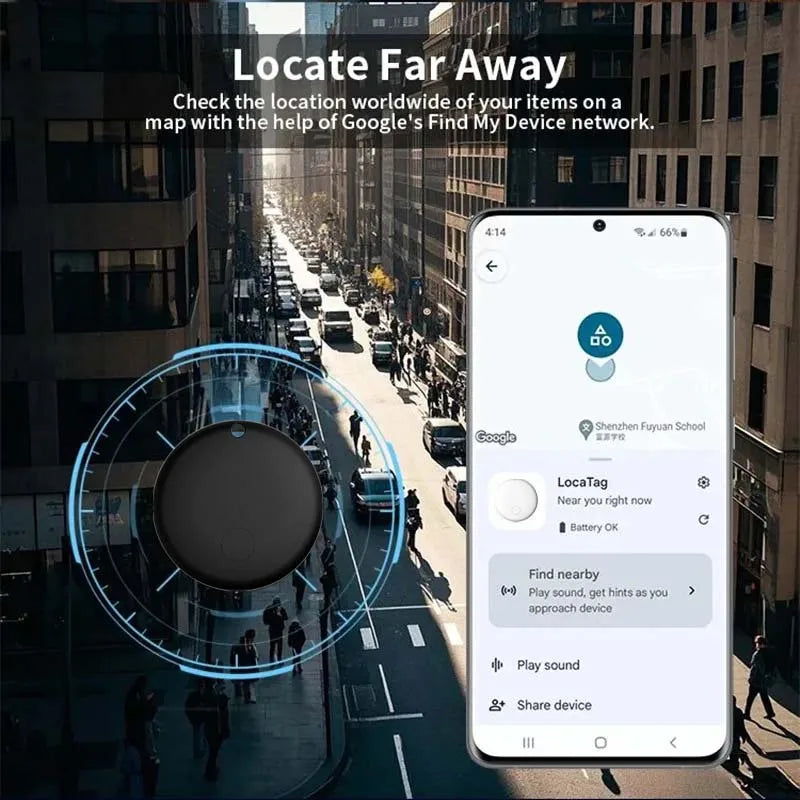 Obroża lokalizacyjna dla kotów i małych psów z Androidem, bez GPS, lekki odblaskowy pasek z lokalizatorem dźwiękowym dla zwierząt przebywających na zewnątrz