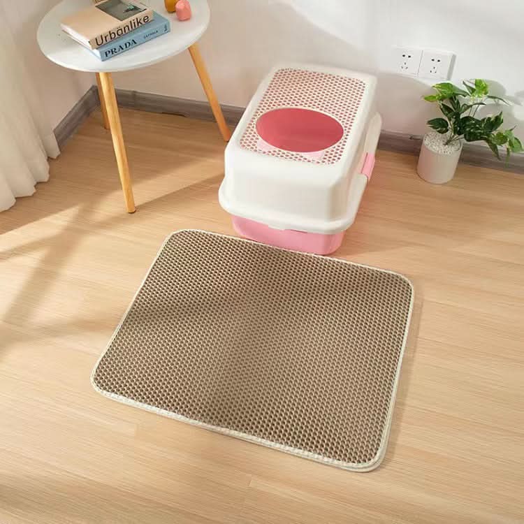 PawsGuard Non-Slip Litter Tray Mat | Durable Catch Surface