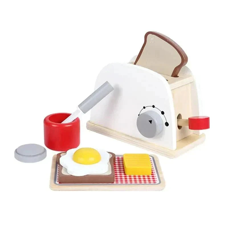 Set de cocina de madera realista ChefNest — Juego creativo sin pantallas