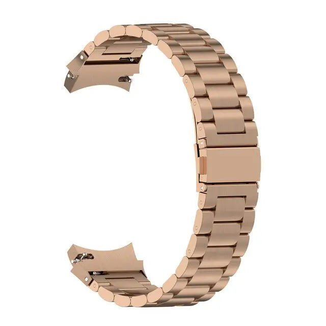 Bracelet en acier inoxydable pour Samsung Galaxy Watch 4 et 5 — Détachement rapide 40/44 mm