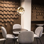 Nordic Tiered Black Pendant Light With Layered Metal Shades, Stylish Kitchen Ceiling Fixture
