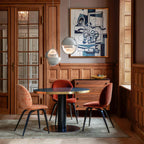 Nordic Tiered Black Pendant Light With Layered Metal Shades, Stylish Kitchen Ceiling Fixture