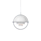 Nordic Tiered Black Pendant Light With Layered Metal Shades, Stylish Kitchen Ceiling Fixture