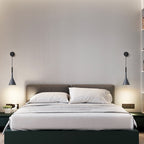 Wall Sconce Light Metal Adjustable Cord Wall Mounted Fixture | Euroselle