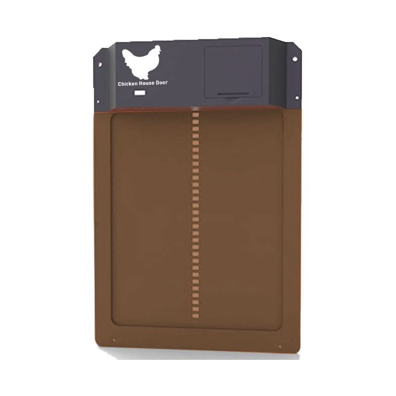 CoopGuard Automated Chicken Coop Door — Weatherproof Design, Light Sensor Control