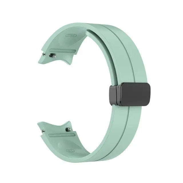 Samsung Galaxy Watch 4/5/6 Silicone Sport Strap — Adjustable, Waterproof