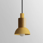 Astrid Metal & Wood Pendant Lights