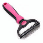 Dual-Sided Deshedding Brush for Dogs & Cats - Euroselle