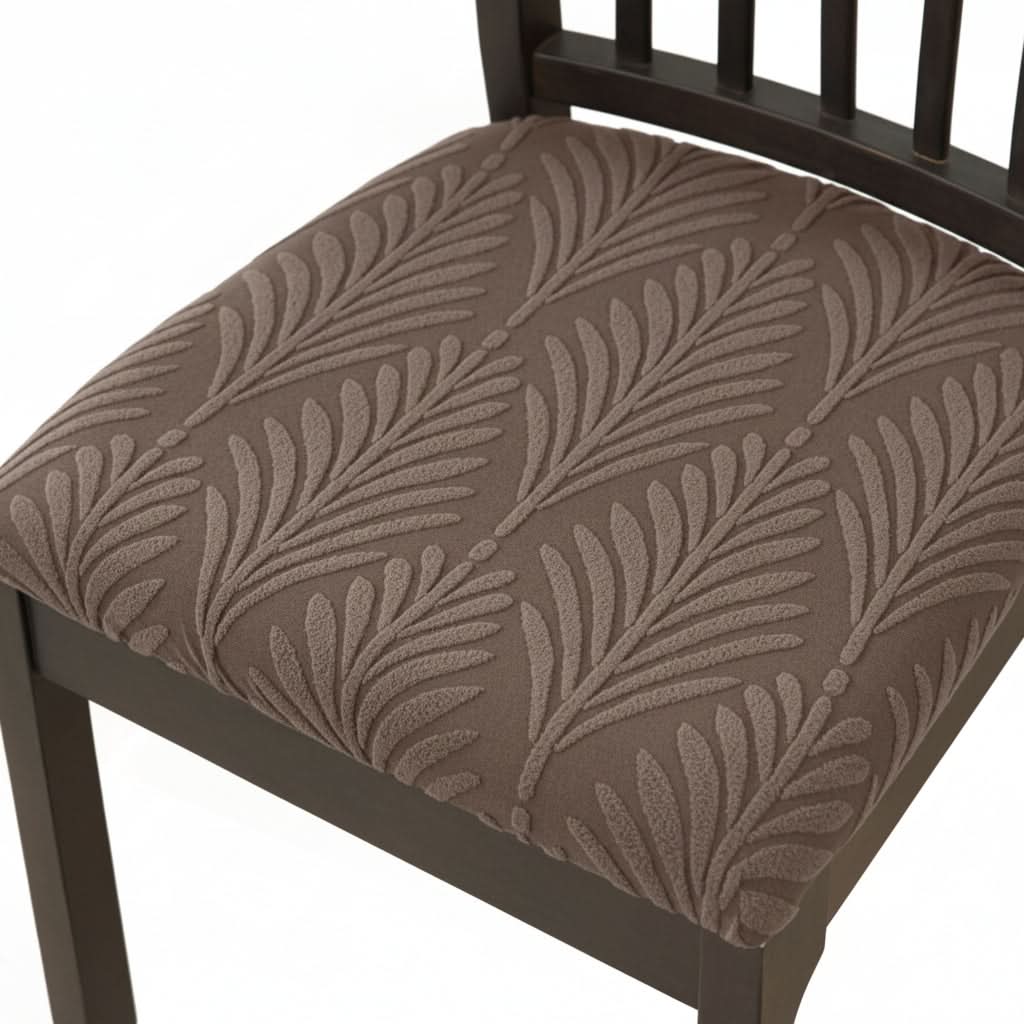 Conjunto de capas elásticas em spandex para cadeiras de sala de jantar - removíveis e laváveis