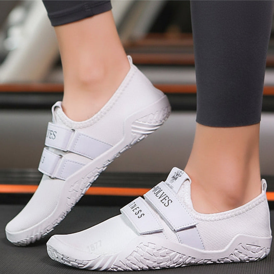 Vægtløftningssko med zero-drop — flad sål til squats og dødløft