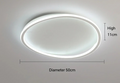 LumaNova Modern LED Chandelier Lamp for Contemporary Living Spaces