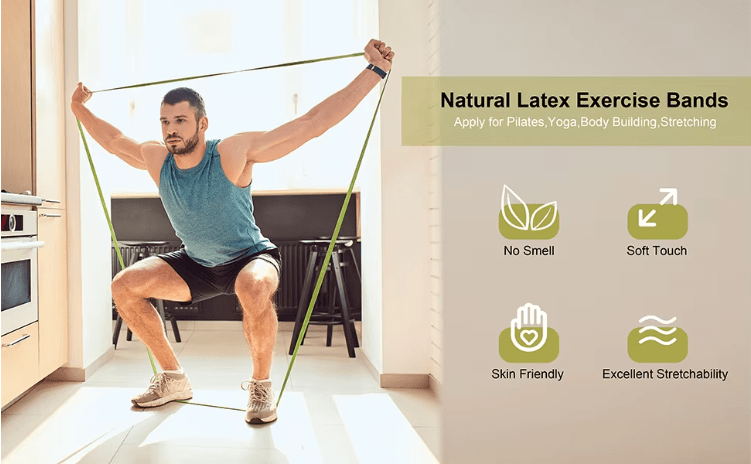 PeakFlex レジスタンスバンドセット — 信頼できる負荷、耐久性に優れたループ設計