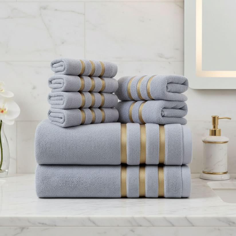 Soft Hotel-Style Comforter Set — Breathable Polyester Bedding