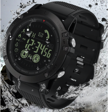 Oövervinnelig T Watch – Robust smartklocka i militär stil