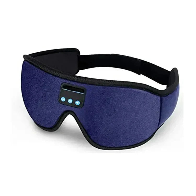 DreamWave Bluetoothスリープマスク — 3D快適メモリーフォーム音楽ヘッドバンド