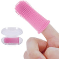Escova de dentes de silicone para dedo NovaPaw 360 — Bainha ajustável para cães