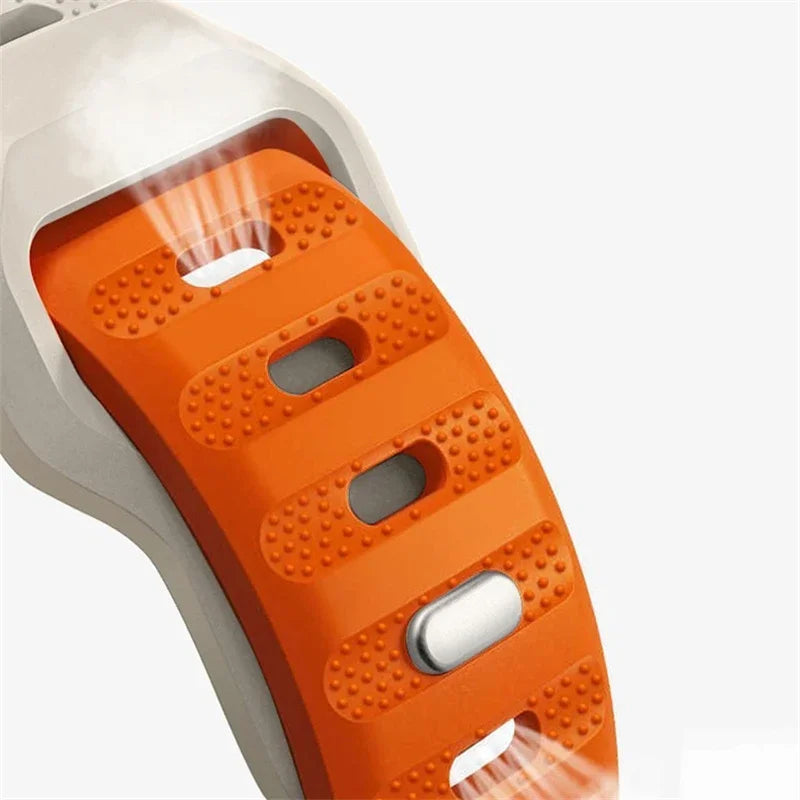 Samsung Galaxy Sport Band — Vented Silicone, 13 Colors, 40/44/46/47mm