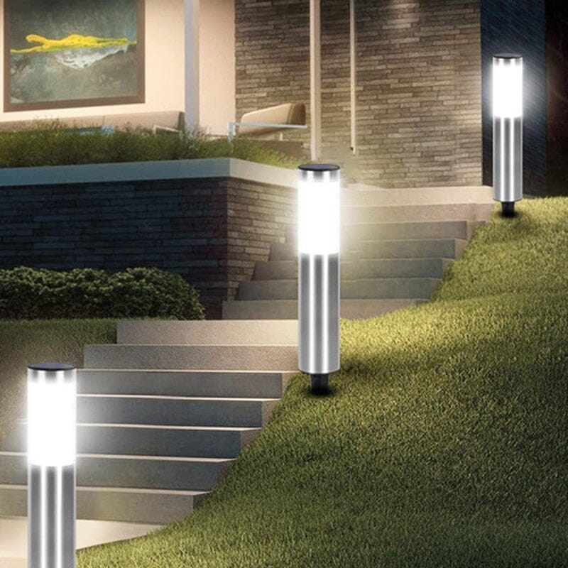Solar Röhren-Gartenlampen