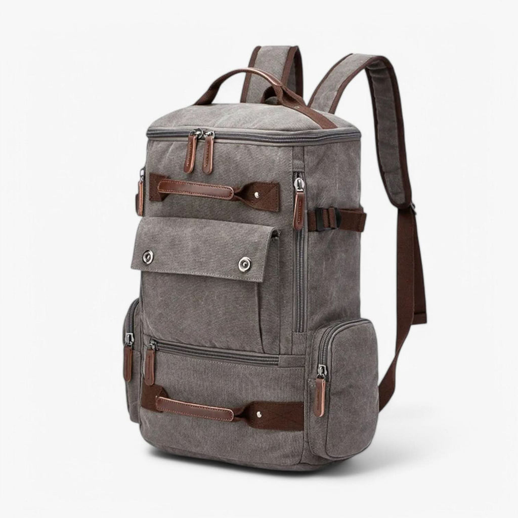 AeroTrail Laptop-Rucksack — Vintage-inspiriertes Design und praktische Tragefunktionen