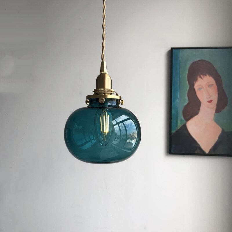 Mira Vintage Glass Pendant Light For Living Room Decor