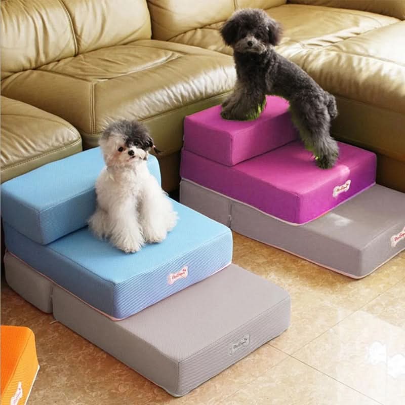 درج الكلاب الفاخر PawRise Elite — منصة دعم متينة متعددة المستويات