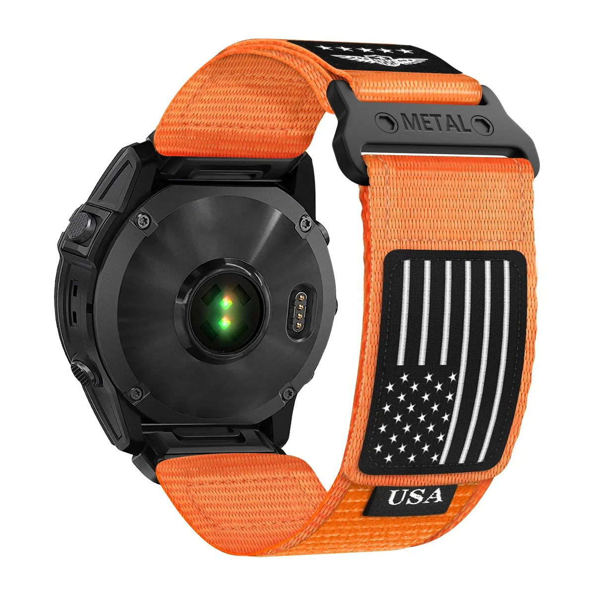 QuickFit-vevd nylonreim til Garmin Fenix — justerbar hurtigutløsning