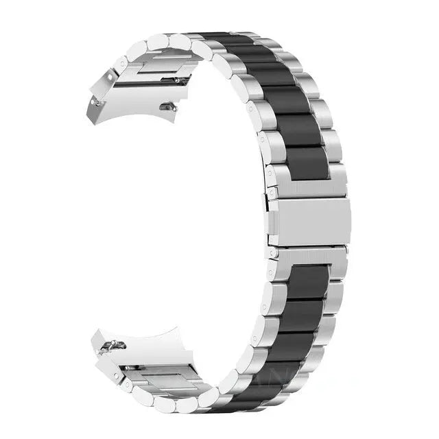 Bracelet en acier inoxydable pour Samsung Galaxy Watch 4 et 5 — Détachement rapide 40/44 mm